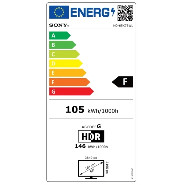 Sony 65" KD65X75WLPAEP 4K UHD Smart LED TV