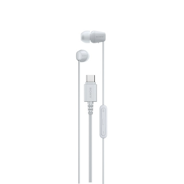 Sony IEREX15CW.CE7 USB Type-C vezetékes mikrofonos fehér fülhallgató