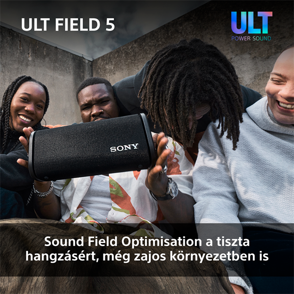 Sony ULT Field 5 fehér Bluetooth hagnszoró