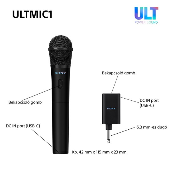 Sony UOULTMIC1.CE7 vezeték nélküli mikrofon