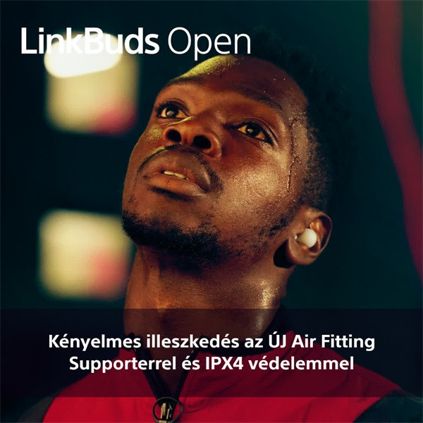 Sony WF-L910 Linkbuds Open True Wireless Bluetooth fehér fülhallgató Sony WF-L910 Linkbuds Open True Wireless Bluetooth fehér fülhallgató