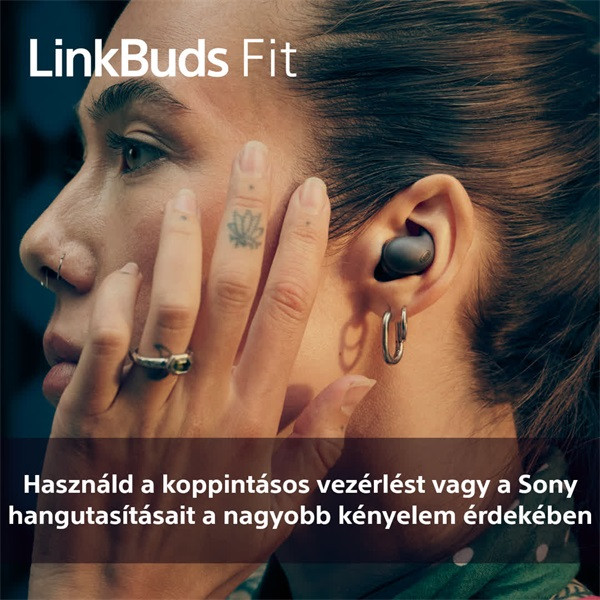 Sony WF-LS910N Linkbuds Fit zajszürős True Wireless Bluetooth fehér fülhallgató Sony WF-LS910N Linkbuds Fit zajszürős True Wireless Bluetooth fehér fülhallgató