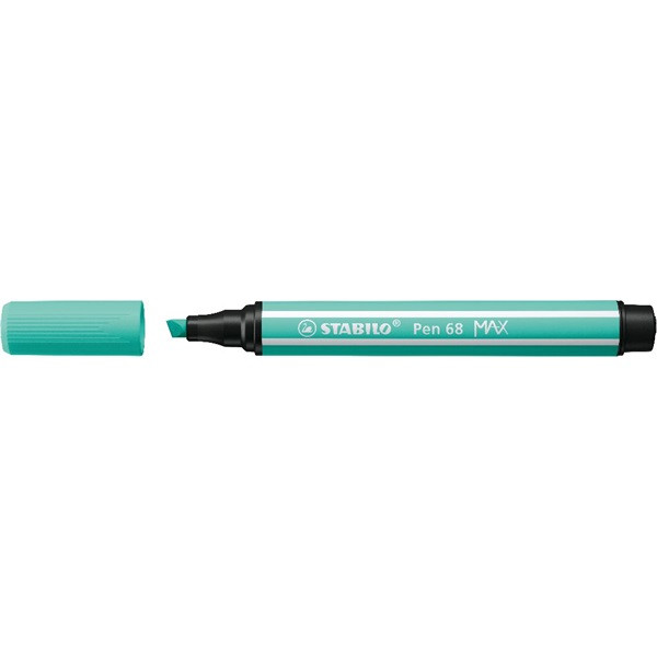 Stabilo Pen 68 MAX vágott hegyű jég zöld prémium rostirón Stabilo Pen 68 MAX vágott hegyű jég zöld prémium rostirón