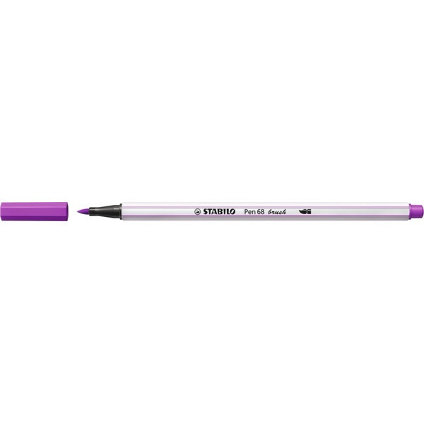 Stabilo Pen 68 brush lila ecsetfilc
