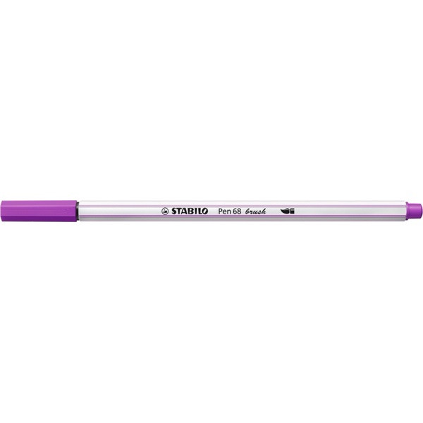 Stabilo Pen 68 brush lila ecsetfilc