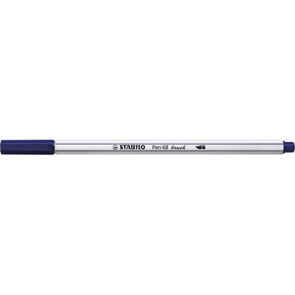 Stabilo Pen 68 brush sötétkék ecsetfilc Stabilo Pen 68 brush sötétkék ecsetfilc