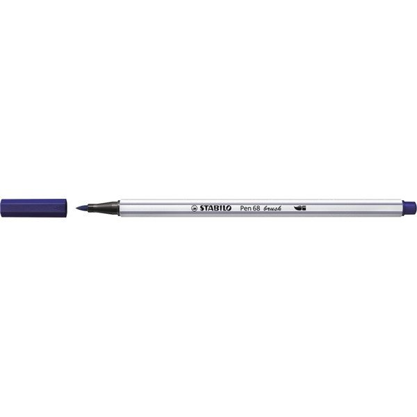 Stabilo Pen 68 brush sötétkék ecsetfilc Stabilo Pen 68 brush sötétkék ecsetfilc