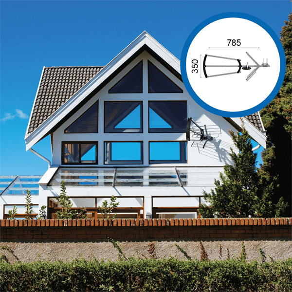 Strong SRTANT200 DVB-T/T2 kültéri antenna Strong SRTANT200 DVB-T/T2 kültéri antenna