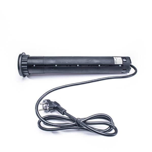 TOO PPS-313-2B IP20 2x 2P+F, 2x USB-A, bluetooth, motorikus, fekete asztalba süllyeszthető elosztó TOO PPS-313-2B IP20 2x 2P+F, 2x USB-A, bluetooth, motorikus, fekete asztalba süllyeszthető elosztó