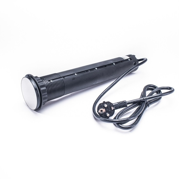 TOO PPS-313-2B IP20 2x 2P+F, 2x USB-A, bluetooth, motorikus, fekete asztalba süllyeszthető elosztó TOO PPS-313-2B IP20 2x 2P+F, 2x USB-A, bluetooth, motorikus, fekete asztalba süllyeszthető elosztó