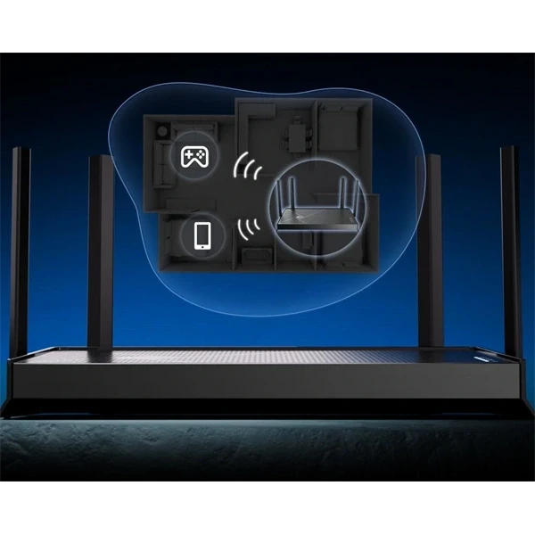 TP-Link Archer BE230 BE3600 fekete kétsávos Wi-Fi 7 router TP-Link Archer BE230 BE3600 fekete kétsávos Wi-Fi 7 router
