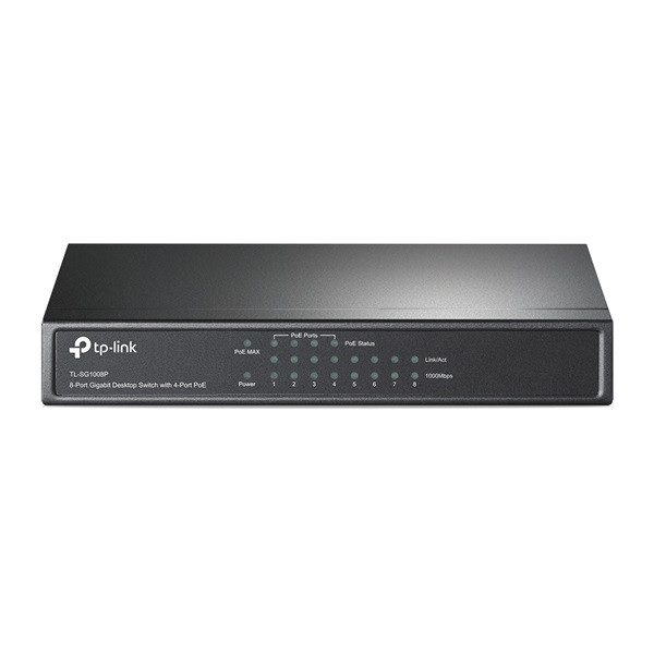 TP-Link TL-SG1008P 8port 10/100/1000Mbps LAN, PoE switch TP-Link TL-SG1008P 8port 10/100/1000Mbps LAN, PoE switch