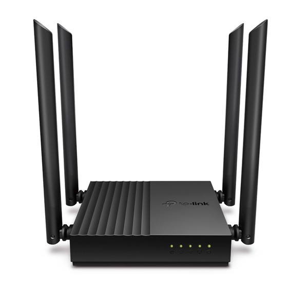 TP-Link Archer A64 AC1200 fekete vezeték nélküli MU-MIMO Wi-Fi router