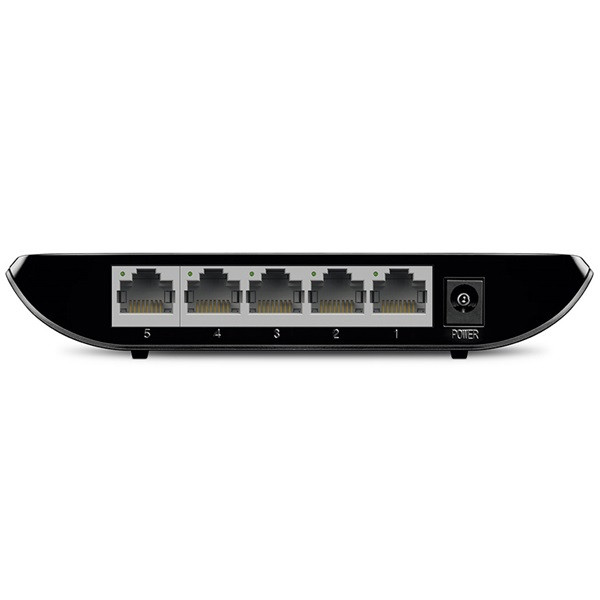 TP-Link TL-SG1005D 5portos 10/100/1000Mbps nem menedzselhető fekete asztali switch