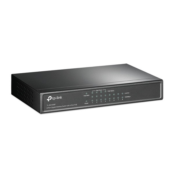TP-Link TL-SG1008P 8port 10/100/1000Mbps LAN, PoE switch TP-Link TL-SG1008P 8port 10/100/1000Mbps LAN, PoE switch