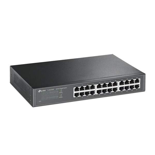 TP-Link TL-SG1024D 24port 10/100/1000Mbps LAN nem menedzselhető asztali Switch TP-Link TL-SG1024D 24port 10/100/1000Mbps LAN nem menedzselhető asztali Switch