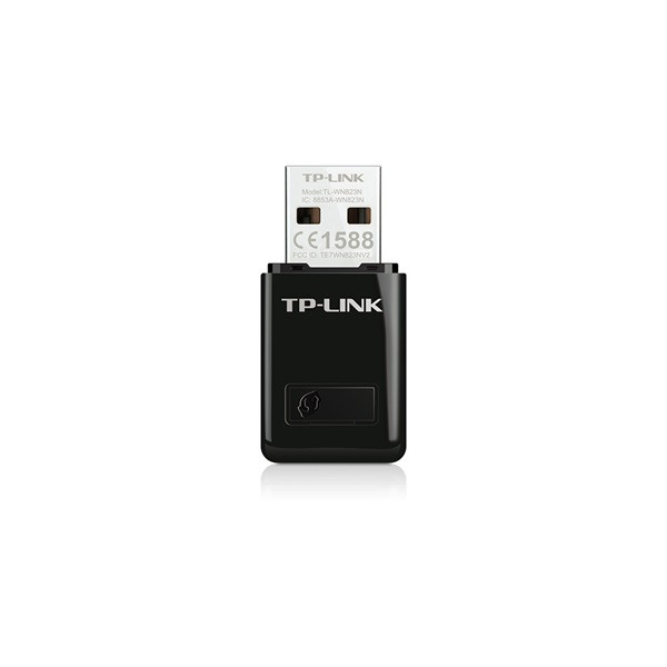 TP-Link TL-WN823N fekete mini USB adapter