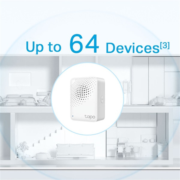 TP-Link Tapo H100 fehér okos IoT HUB csengővel