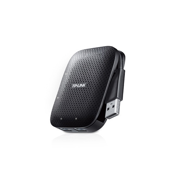 TP-Link UH400 4portos fekete USB3.0 HUB