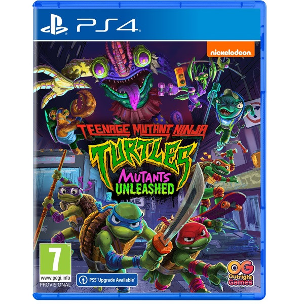 Teenage Mutant Ninja Turtles: Mutants Unleashed PS4 játékszoftver Teenage Mutant Ninja Turtles: Mutants Unleashed PS4 játékszoftver