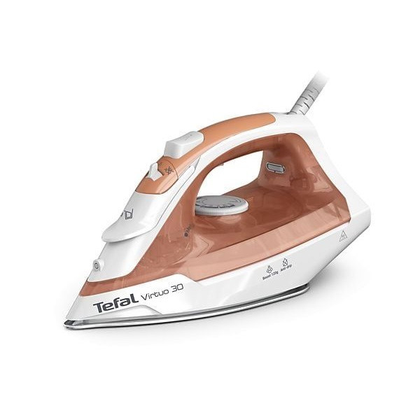 Tefal FV6840E0 bordó-szürke gőzölős vasaló