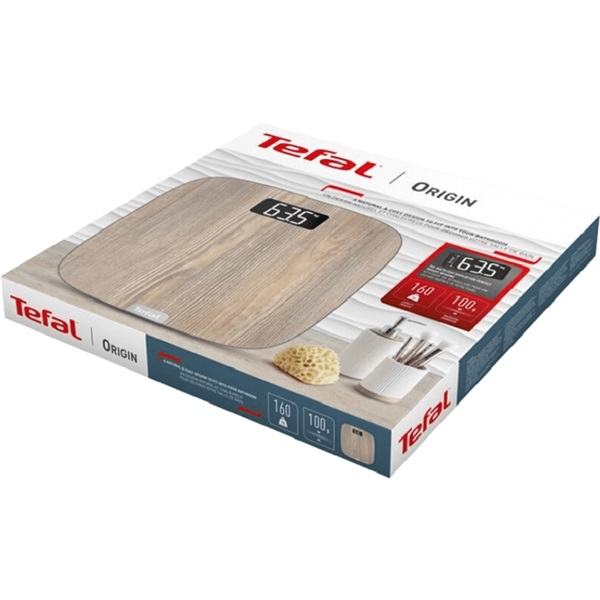 Tefal PP1600V0 Origin fa mintás személymérleg Tefal PP1600V0 Origin fa mintás személymérleg