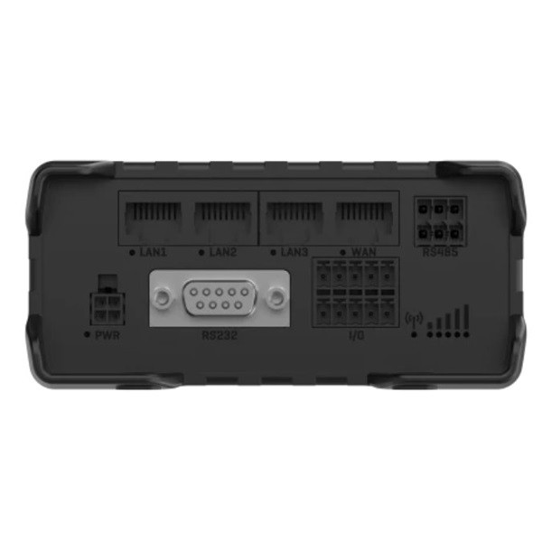 Teltonika RUT956 3x10/100Mbps LAN 1x10/100Mbps LAN/WAN port 2xminiSIM 4G/LTE Vezeték nélküli ipari router