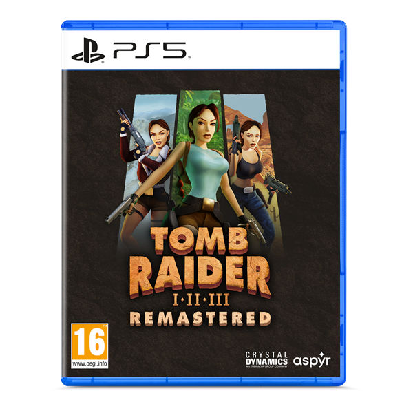 Tomb Raider I-III Remastered Starring Lara Croft PS5 játékszoftver