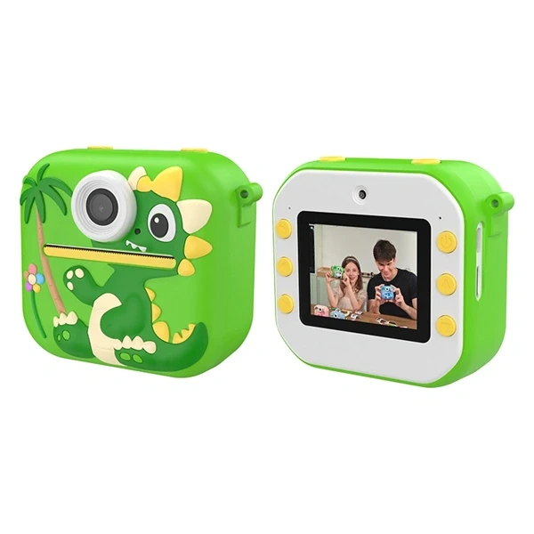 Tracer DinoCam, 2,4" LCD, 48 Mp, 128 GB, 1080p, Click&Print, Instant fényképezőgép