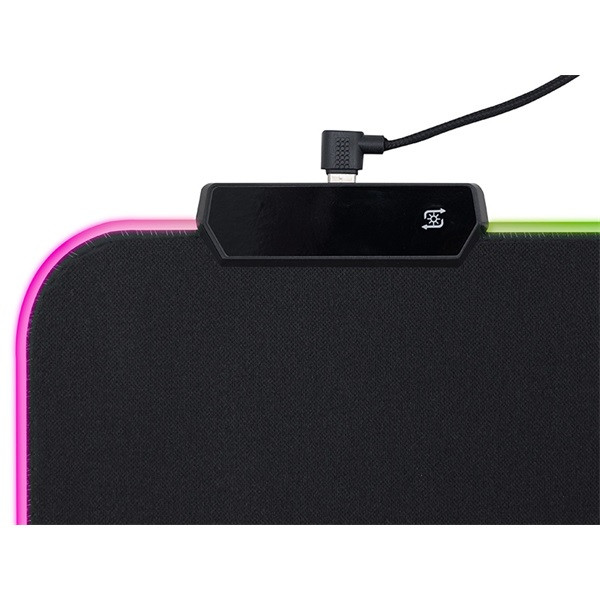 Tracer TRAPAD47549 Maxi RGB GameZone 800x300 mm RGB világítás szövet fekete billentyűzet és egérpad