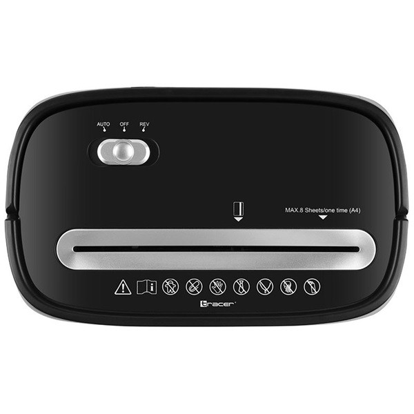 Tracer TRX-815L fekete iratmegsemmisítő