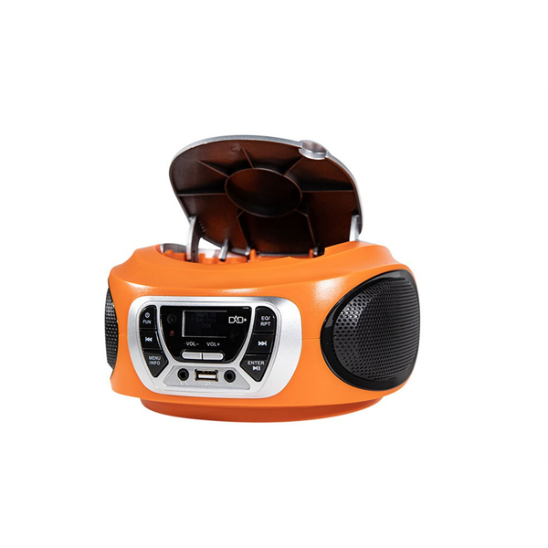 Trevi CMP 510 DAB hordozható CD/DAB/DAB+/FM/AUX/USB narancssárga boombox Trevi CMP 510 DAB hordozható CD/DAB/DAB+/FM/AUX/USB narancssárga boombox