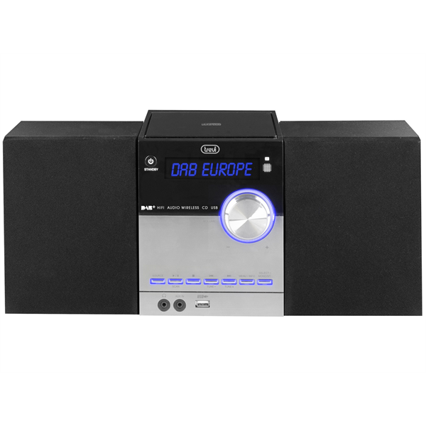 Trevi HCX 10D8 DAB kompakt Hi-Fi rendszer