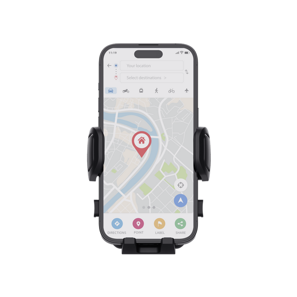 Trust 24983 Runo szellőzőnyílásra helyezhető fekete autós telefon tartó