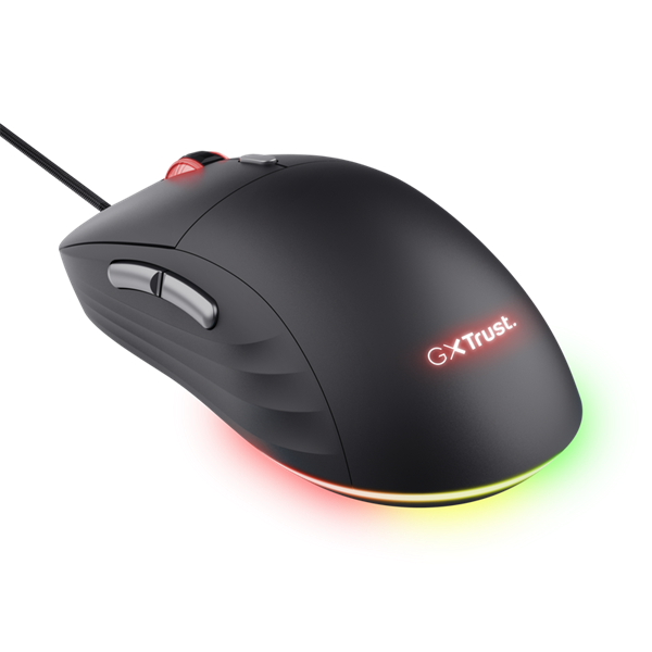 Trust 25125 GXT925 Redex II Lightweight vezetékes fekete gamer egér