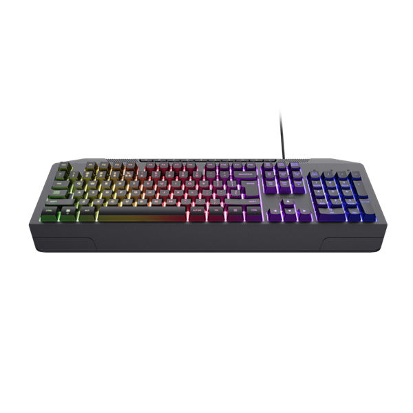 Trust 25348 GXT836 Evocx HU vezetékes fekete gamer billentyűzet