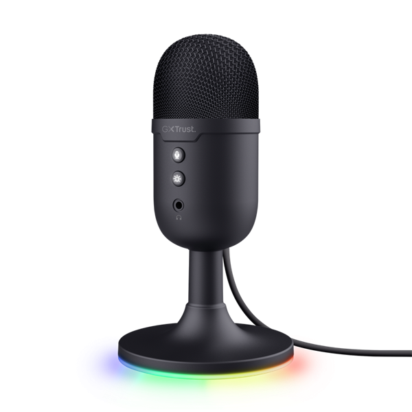 Trust 25372 GXT 234 Yunix USB fekete gamer mikrofon