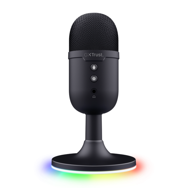 Trust 25372 GXT 234 Yunix USB fekete gamer mikrofon