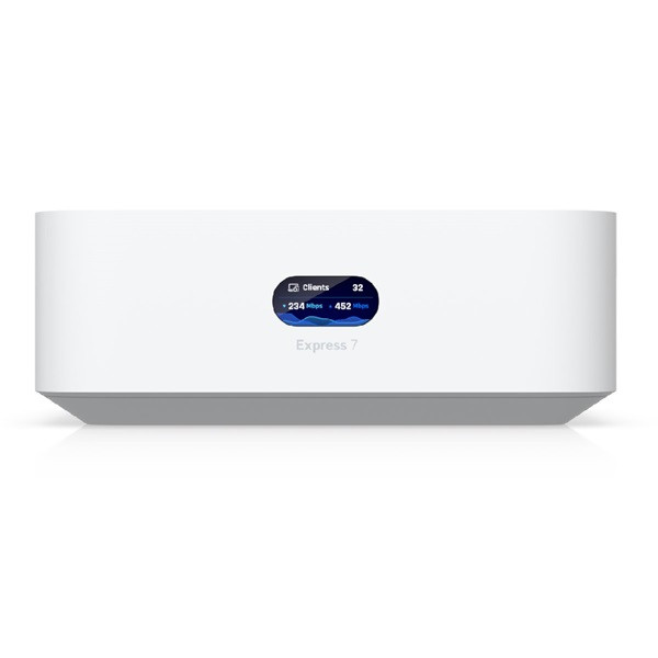 Ubiquiti UX7 Express 1x10GbE WAN port 1x2.5GbE LAN port UniFi Cloud Gateway Tri-Band WiFi 7 access point