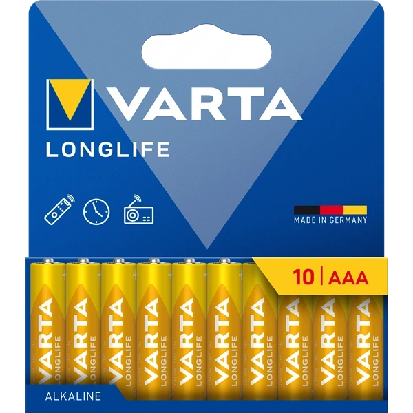 VARTA 4103101761 Longlife AAA elem 10db/bliszter