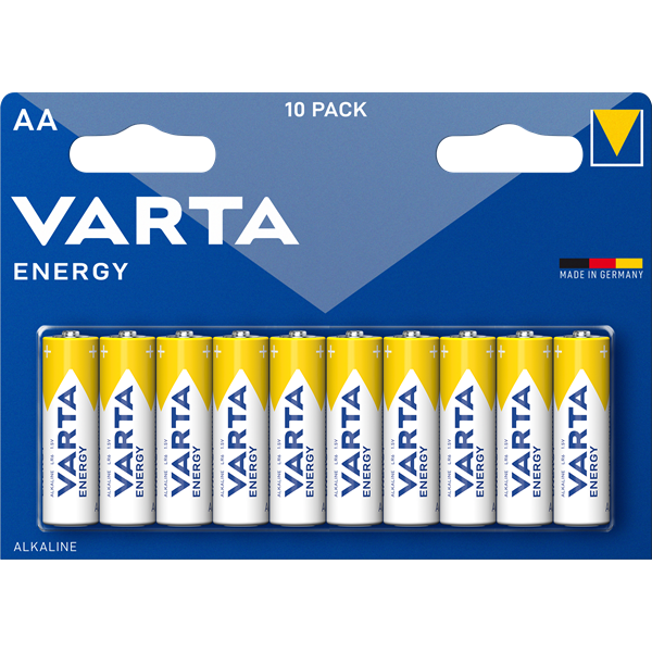 Varta 4106229491 Energy AA (LR6) alkáli ceruza elem 10db/bliszter