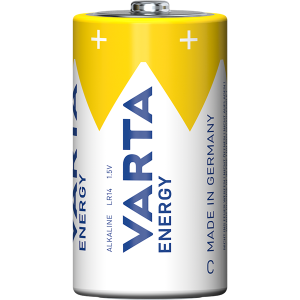 Varta 4114229422 Energy bébi C (LR14) elem 2db/csomag (műanyagmentes csomagolás)