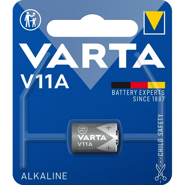 Varta 4211101401 V11A 6V alkáli fotó- és kalkulátorelem 1 db/bliszter Varta 4211101401 V11A 6V alkáli fotó- és kalkulátorelem 1 db/bliszter