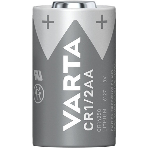 Varta 6127101401 CR 1/2 AA lithium fotó elem 1db/bliszter Varta 6127101401 CR 1/2 AA lithium fotó elem 1db/bliszter