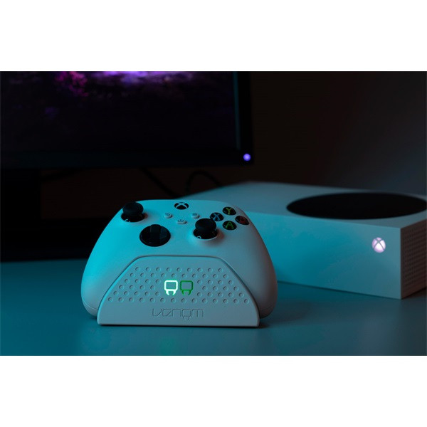 Venom VS2871 Xbox Series X & S fehér dupla töltőállomás + 2db akkumulátor