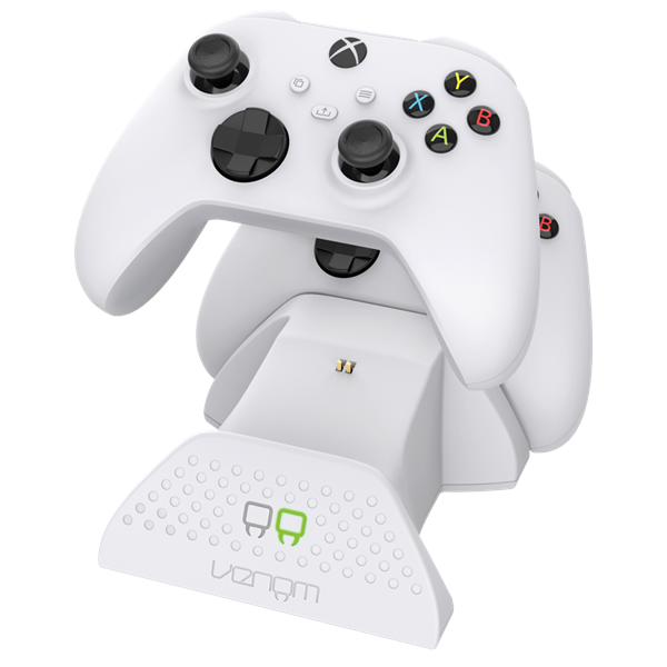 Venom VS2871 Xbox Series X & S fehér dupla töltőállomás + 2db akkumulátor