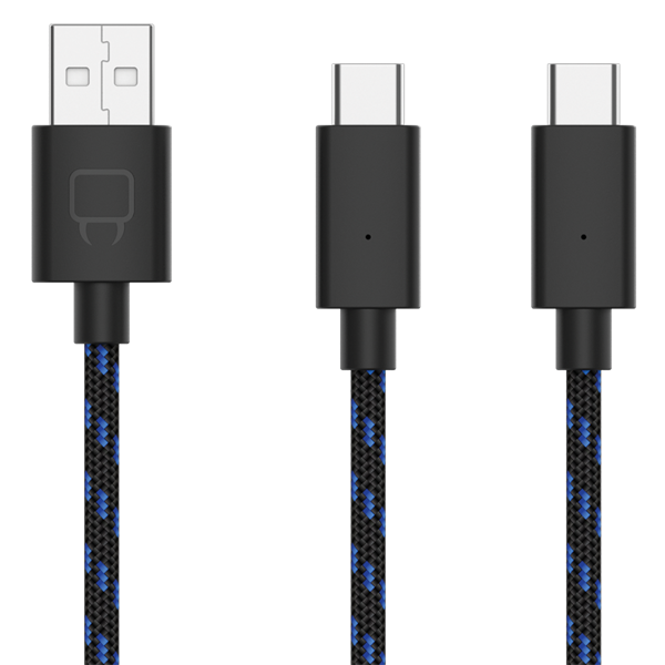 Venom VS5002 Dual Play & Charge 3 m USB Type-C töltőkábel