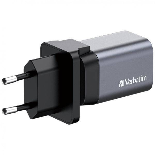 Verbatim 32200 GNC-35 GaN Charger 35W USB Type-A + Type-C hálózati töltő adapter