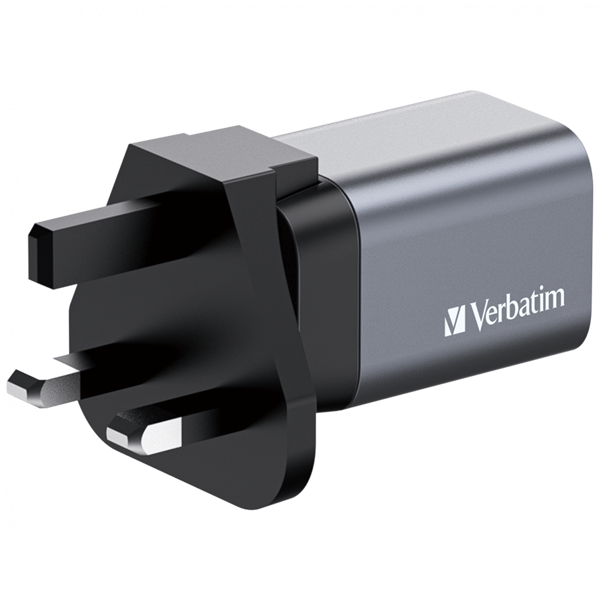 Verbatim 32200 GNC-35 GaN Charger 35W USB Type-A + Type-C hálózati töltő adapter
