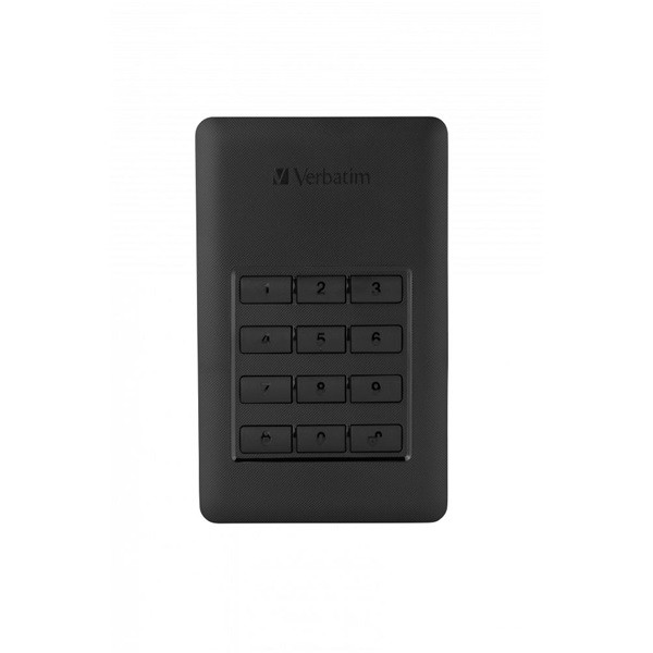 Verbatim 53403 2TB Store `n` Go Secure with Keypad Access külső winchester